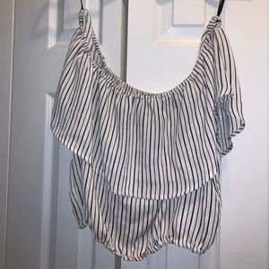 Forever 21 off the shoulder- Size L